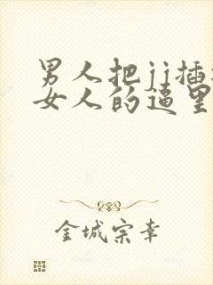 男人把jj插进女人的逼里