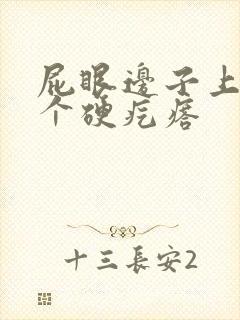 屁眼边子上长了个硬疙瘩封面