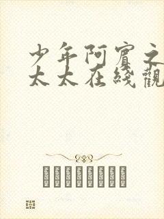 少年阿宾之房东太太在线观看