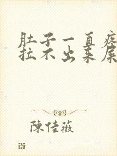 肚子一直疼就是拉不出来屎怎么回事