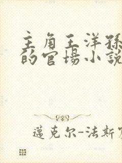 主角王洋孙雪晴的官场小说免费阅读