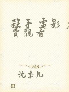 杀手 电影 免费观看