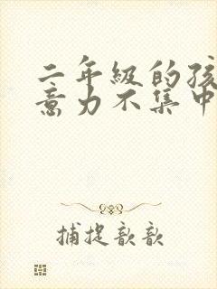 二年级的孩子注意力不集中怎么办