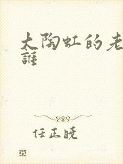 大陶虹的老公是谁