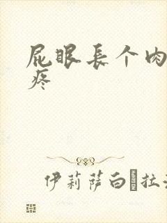 屁眼长个肉球很疼封面