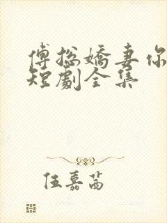 傅总娇妻你别逃短剧全集