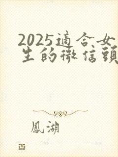 2025适合女生的微信头像