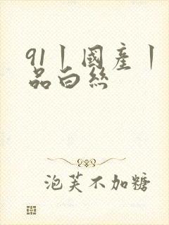 91丨国产丨精品白丝