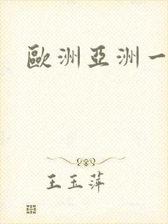 欧洲亚洲一级片封面