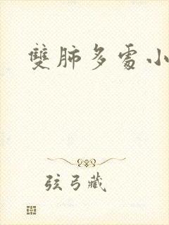 双肺多处小结节