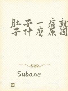 肚子一痛就拉肚子什么原因引起的