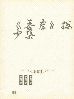 《吾岸》总共多少集封面