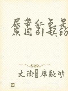 尿带红色是什么原因引起的封面