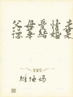 父母爱情老丁和德华结婚是哪一集