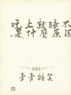 晚上就睡不着觉,是什么原因呢