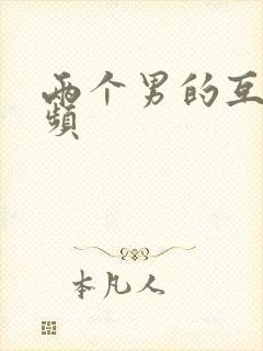 两个男的互艹视频