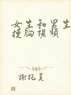 女生和男生亲亲摸胸视频