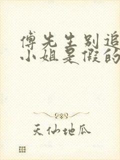 傅先生别追了大小姐是假的全集短剧