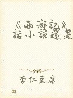 《西游记》是神话小说还是神魔小说封面