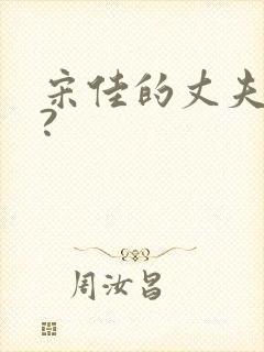 宋佳的丈夫是谁?