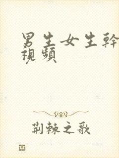 男生女生干逼的视频