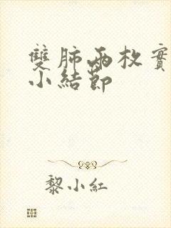 双肺两枚实性微小结节