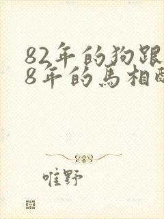 82年的狗跟78年的马相配吗