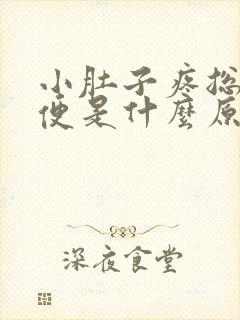 小肚子疼总想大便是什么原因