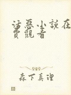 活恶小说在线免费观看封面