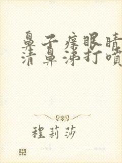 鼻子痒眼睛痒流清鼻涕打喷嚏是怎么回事封面