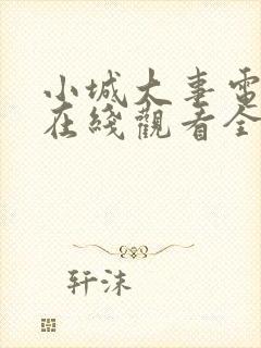 小城大事电视剧在线观看全集36集