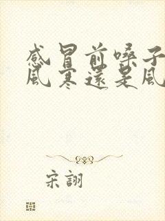 感冒前嗓子疼是风寒还是风热