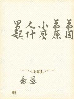 男人小弟弟硬不起什么原因