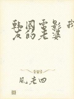 韩国电影 我朋友的老婆