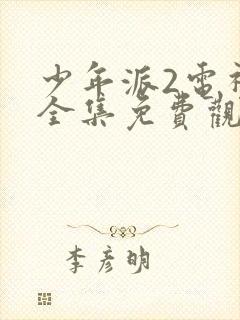 少年派2电视剧全集免费观看完整