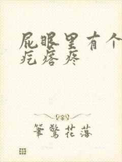 屁眼里有个硬的疙瘩疼