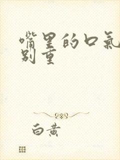 嘴里的口气味特别重