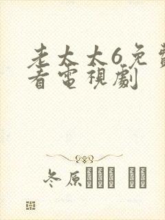 老太太6免费观看电视剧