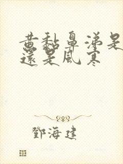 黄黏鼻涕是风热还是风寒