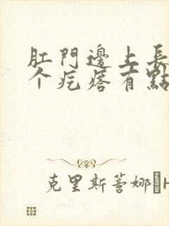 肛门边上长了一个疙瘩有点疼