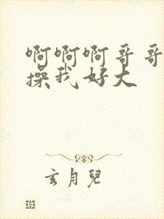 啊啊啊哥哥用力操我好大