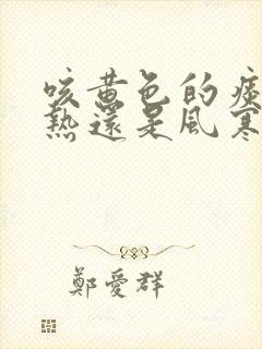 咳黄色的痰是风热还是风寒