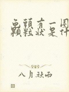 龟头有一圈白色颗粒状是什么