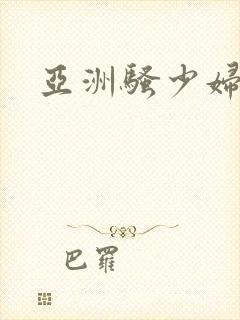 亚洲骚少妇视频