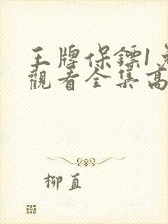 王牌保镖1免费观看全集高清在线