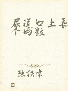 尿道口上长了一个肉粒封面