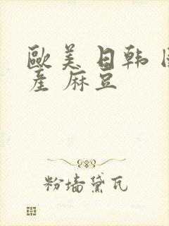 欧美 日韩 国产 麻豆封面