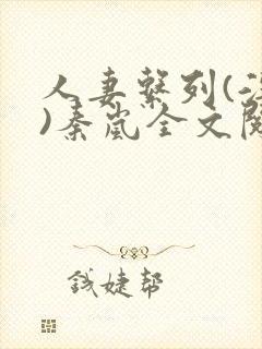 人妻系列(淫篇)秦岚全文阅读