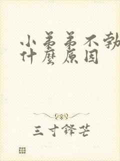 小弟弟不勃起是什么原因封面