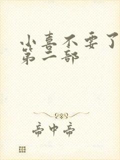 小喜不要了好大第二部